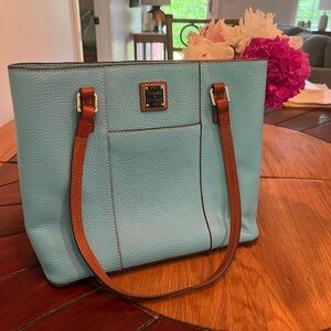 Dooney & Bourke Calypso and Brown Tote Bag